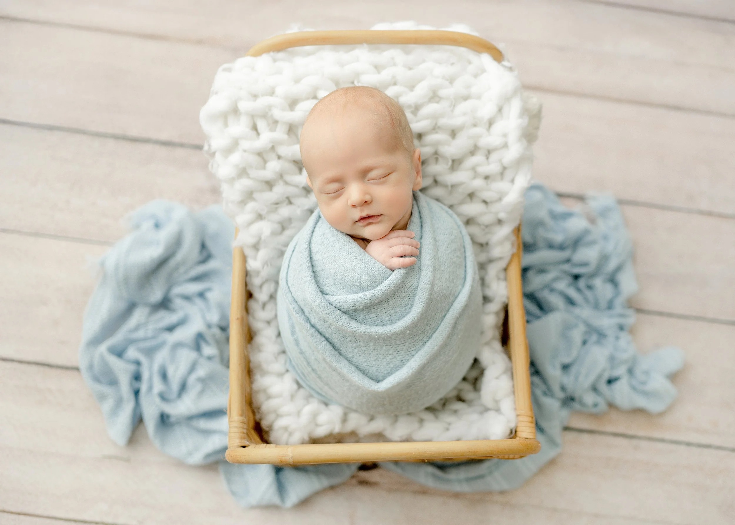 Wrapped Newborn Mini — newborn photography in Syracuse, NY
