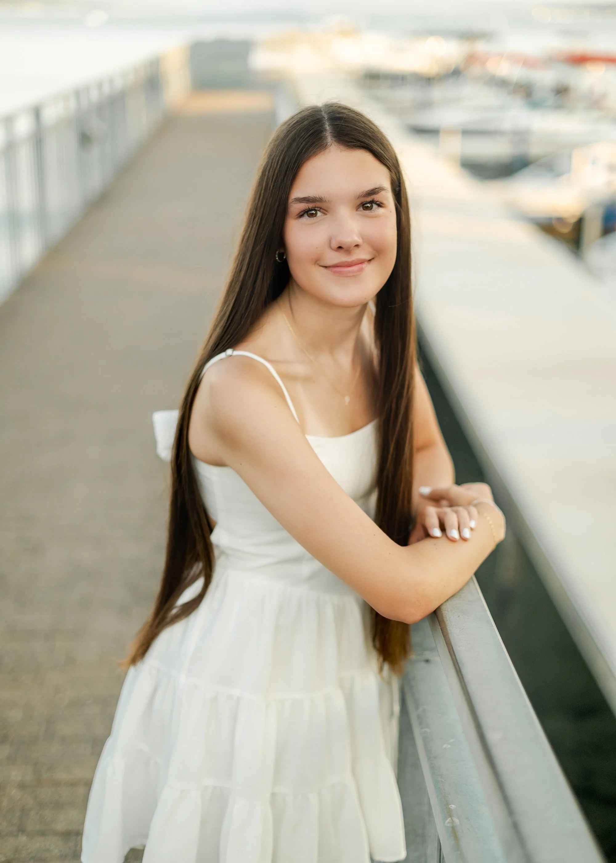 Senior portrait taken on location in Central New York